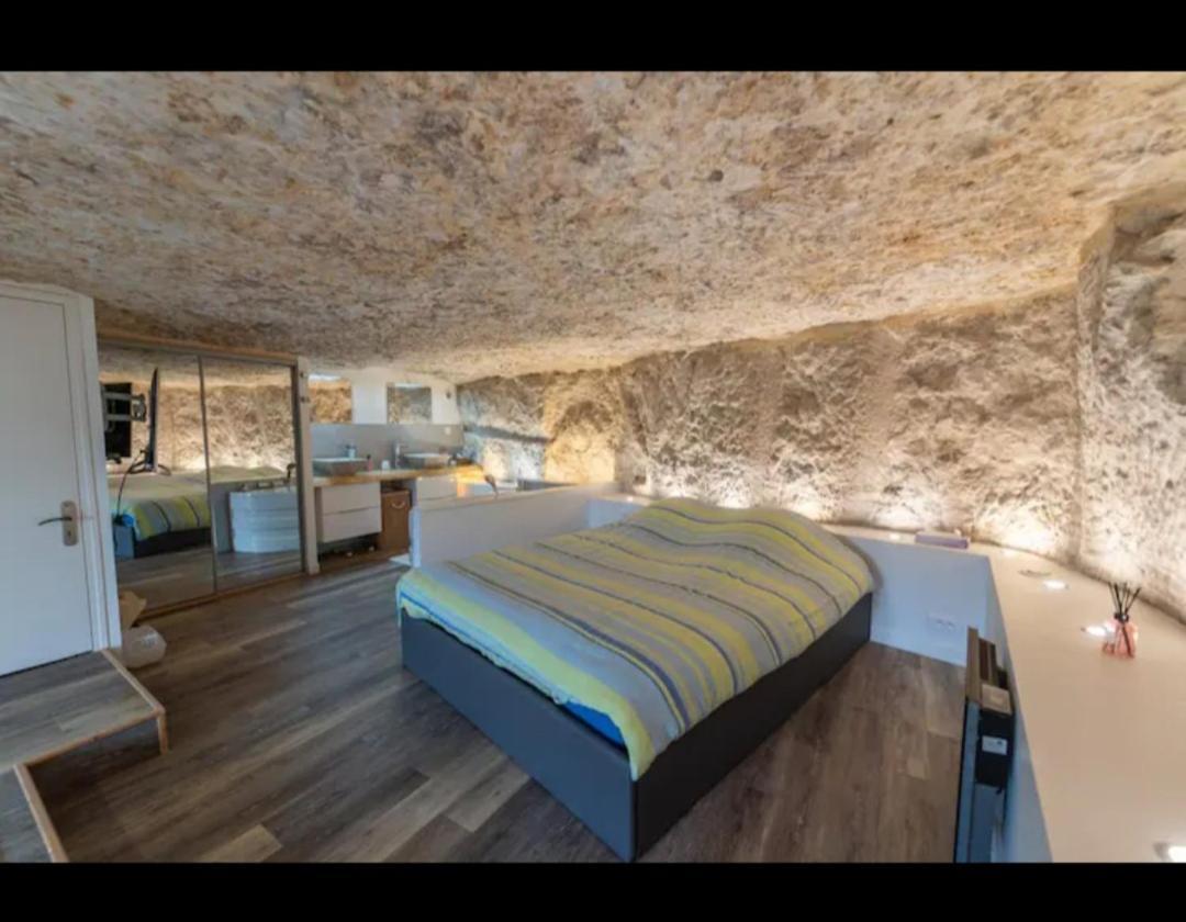 Maison Troglodyte Poitiers Extérieur photo