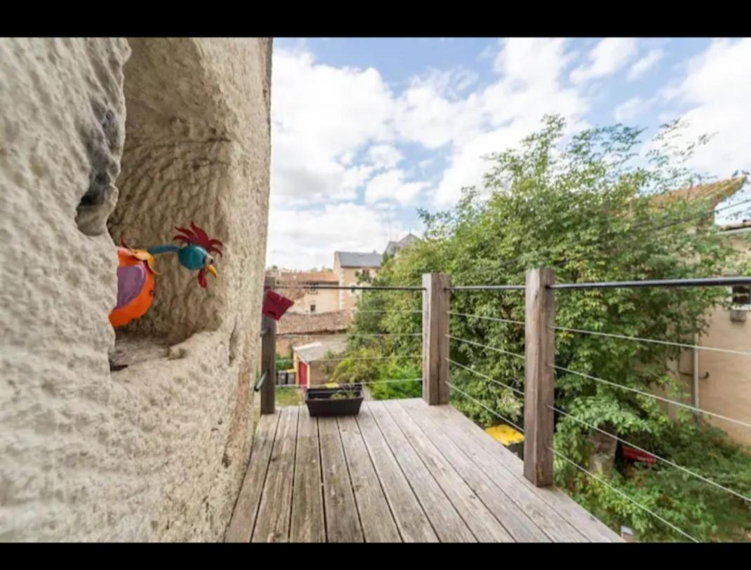 Maison Troglodyte Poitiers Extérieur photo